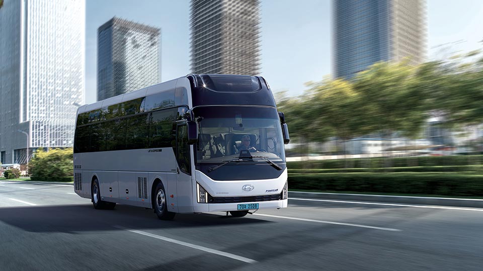 현대자동차 2026년형 유니버스 수소전기버스 상품성 개선 모델