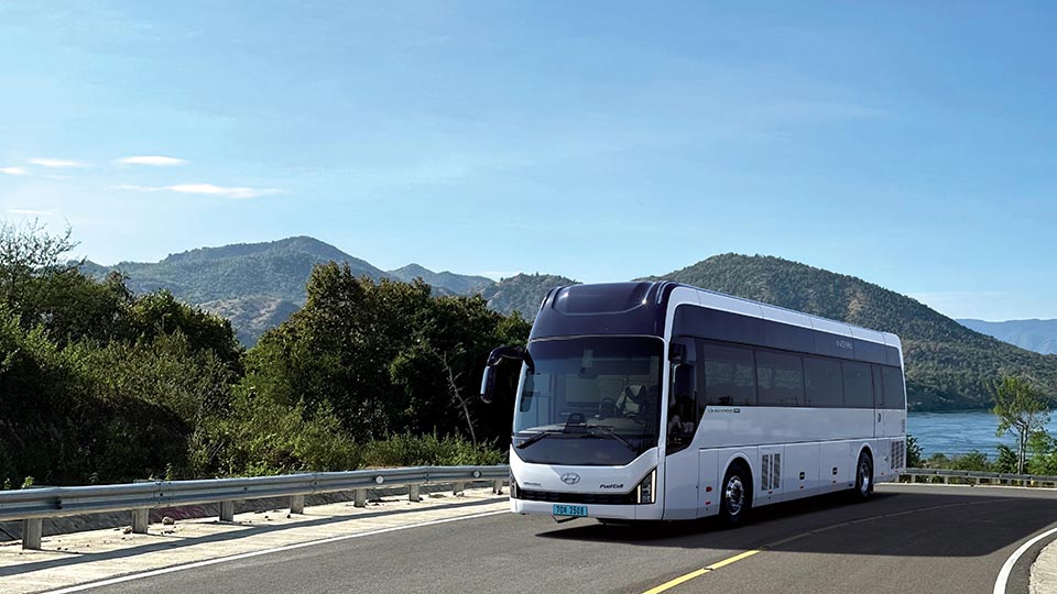 현대자동차 2026년형 유니버스 수소전기버스 상품성 개선 모델