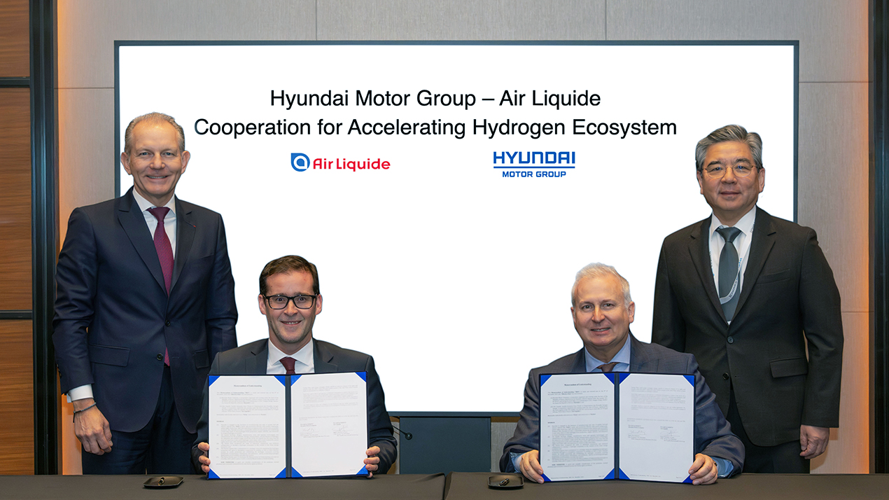 Hyundai Motor Group and Air Liquide reaffirm leadership in the hydrogen sector as co-chairs of the Hydrogen Council, driving global hydrogen ecosystem expansion