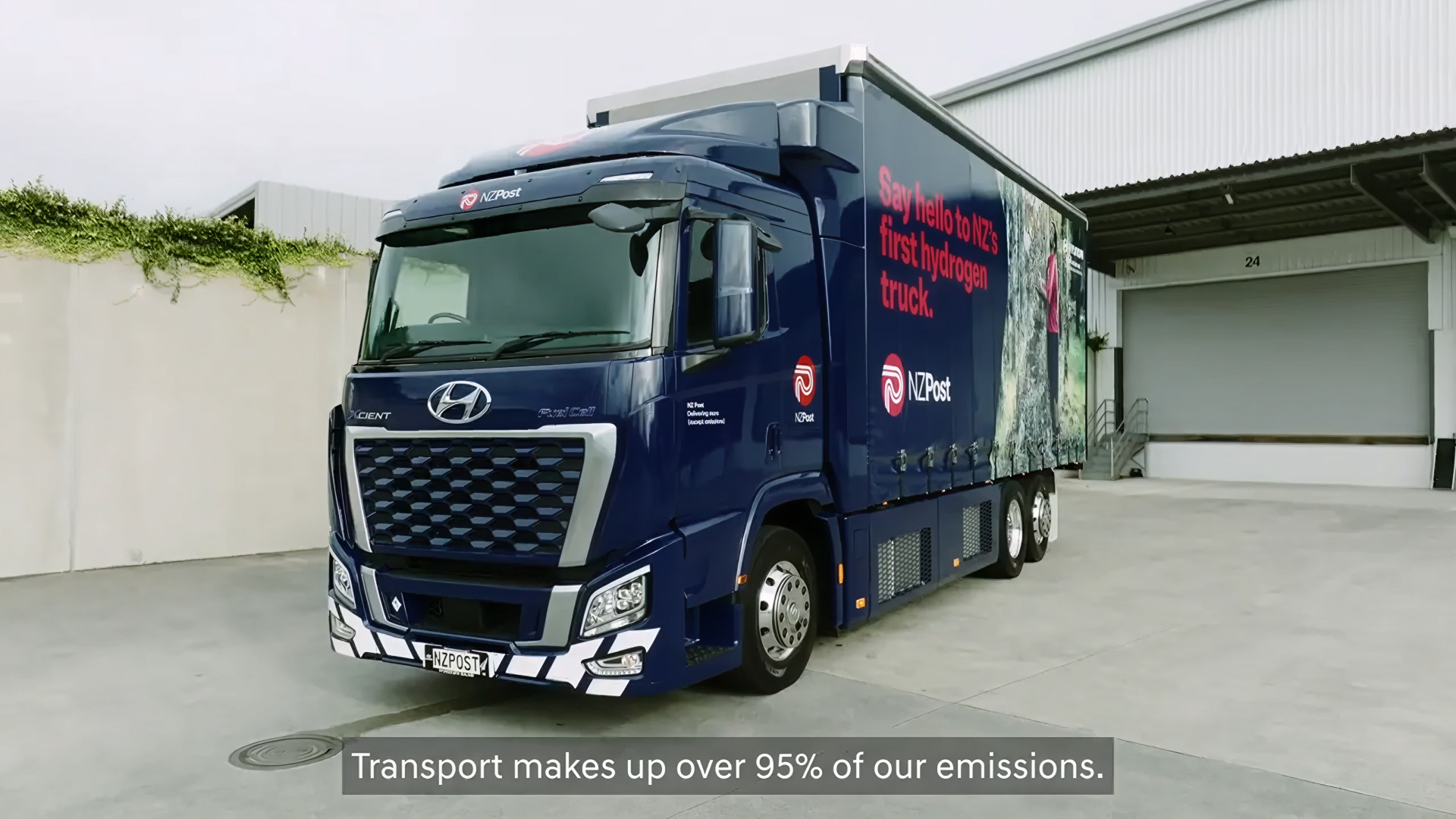 Hyundai's XCIENT Fuel Cell arrives in New Zealand