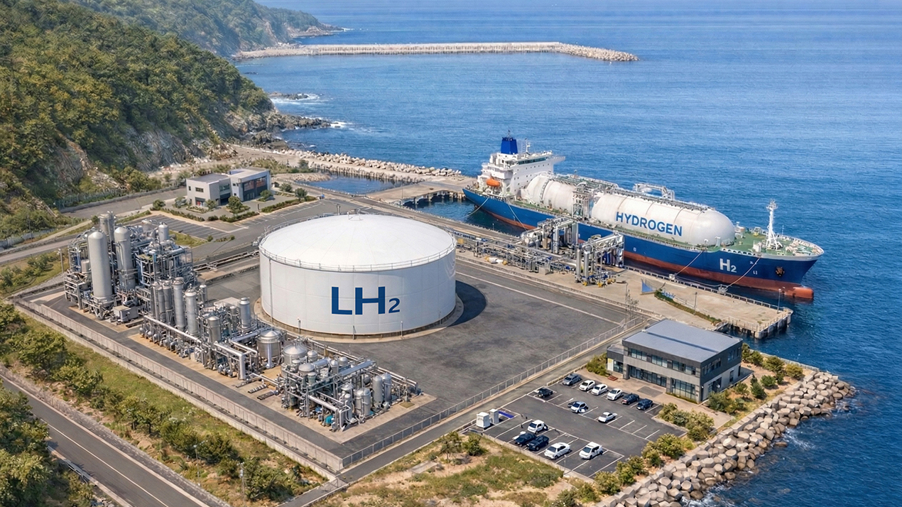 현대건설이 국토교통과학기술진흥원이 추진하는 국책 과제에 선정돼 대형 액화 인프라 경쟁력을 확보하고, 액화수소 분야 기술 자립은 물론 수소 인프라 및 플랜트 사업 경쟁력 강화에 나선다.