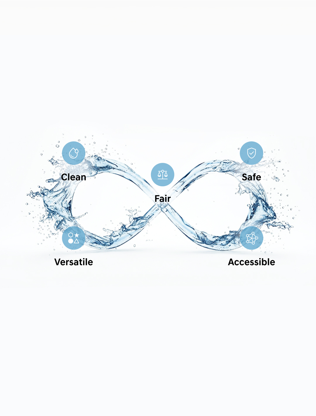 5 characterisitcs of hydrogen / HTWO logo / Hyundai's XCIENT Fuell Cell crossing a bridge