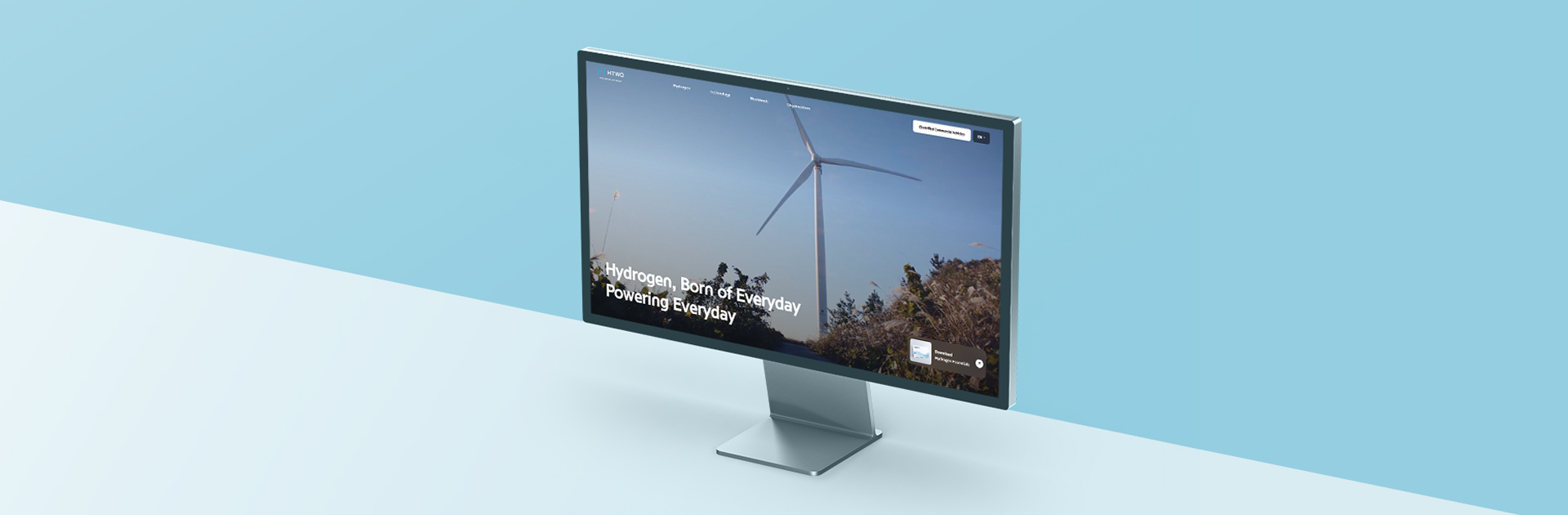 Discover the Renewed HTWO Website I An Integrated Hydrogen Experience