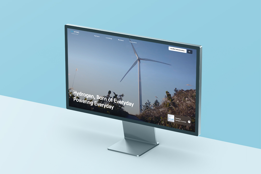 Discover the Renewed HTWO Website I An Integrated Hydrogen Experience