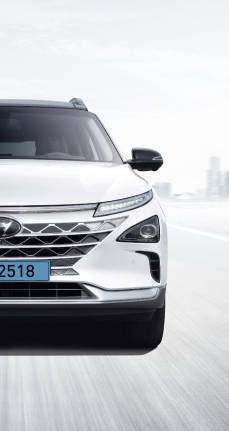 Hyundai Motor's Hydrogen electric car, Nexo