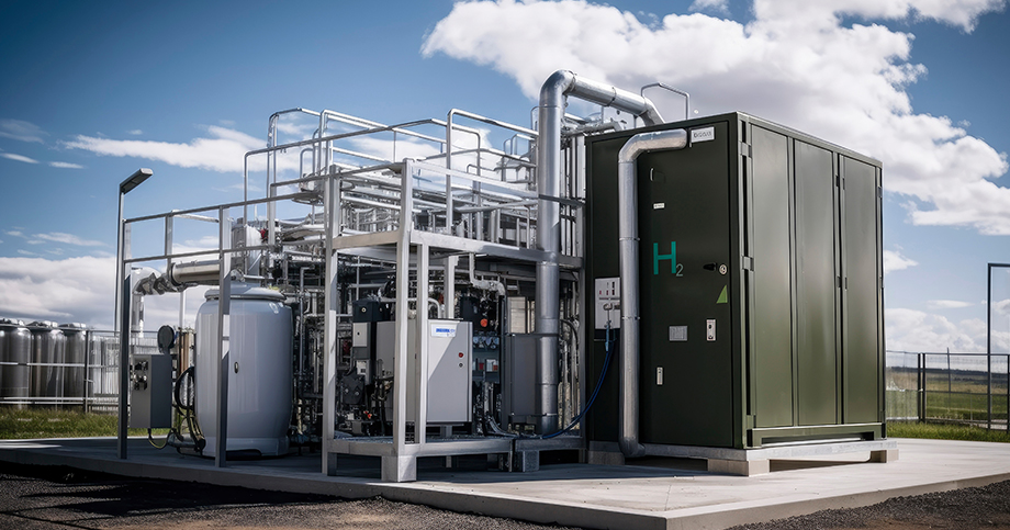 Hydrogen fuel cell power generation system