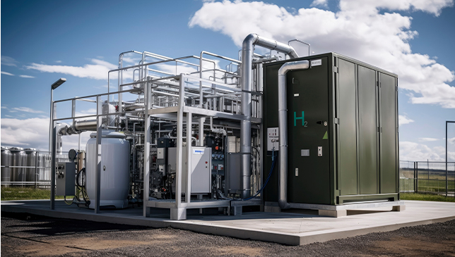 Hydrogen fuel cell power generation system