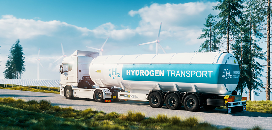 Tube Trailer (Compressed Hydrogen Gas) Image